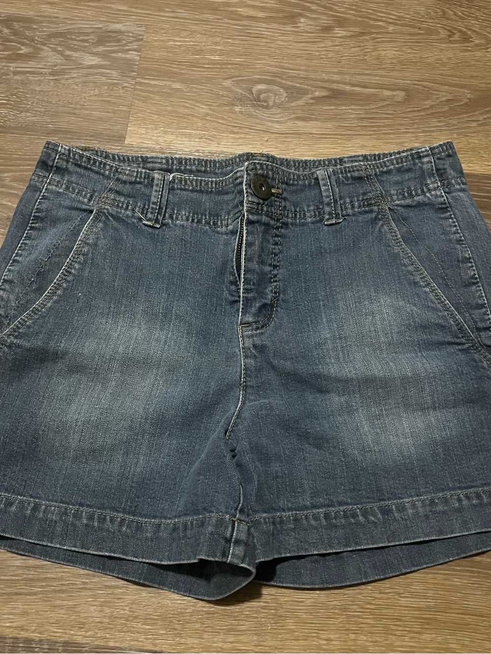 Vintage Denim Blue Women's Shorts